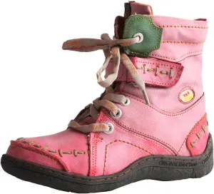 TMA EYES Women's Leather Casual Ankle Boots Fashion Non-slip With Side Zipper Design