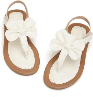 Toddler Girls Sandals Summer Flats Dress Shoes for Baby Little Kids Girl