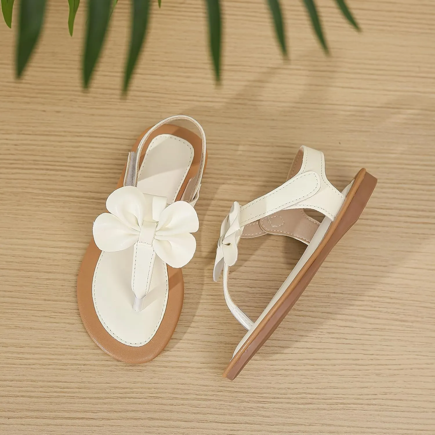 Toddler Girls Sandals Summer Flats Dress Shoes for Baby Little Kids Girl