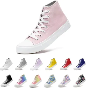 Toddler/Little Sneakers for Girls Boys Kids Fashion High Tops Canvas Shoes Classic Casual Tennis Shoes Colorful Shoes
