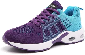 TSIODFO Women Running Shoes Gym Jogging Walking Sneakers