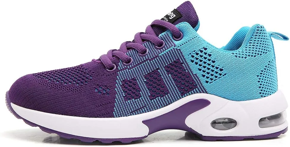 TSIODFO Women Running Shoes Gym Jogging Walking Sneakers