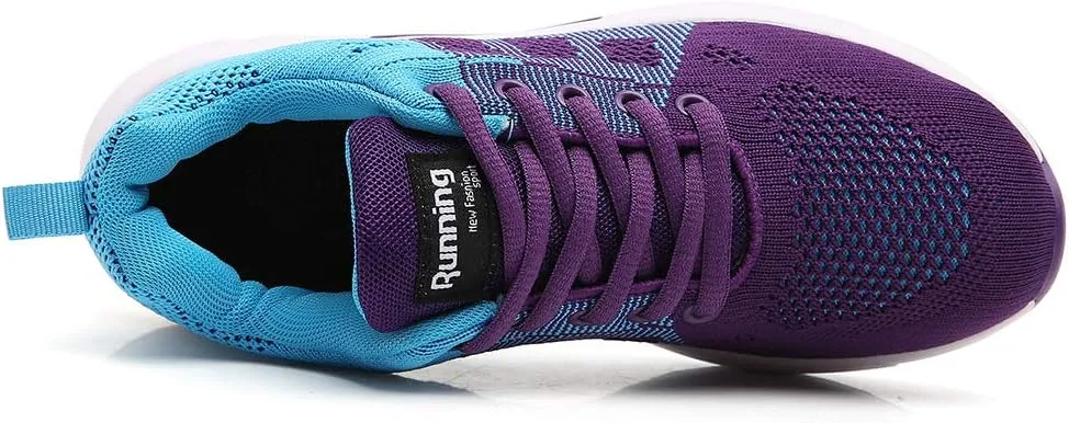 TSIODFO Women Running Shoes Gym Jogging Walking Sneakers