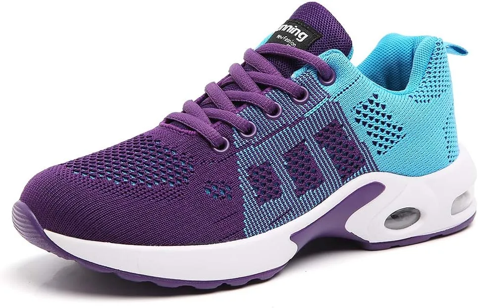 TSIODFO Women Running Shoes Gym Jogging Walking Sneakers