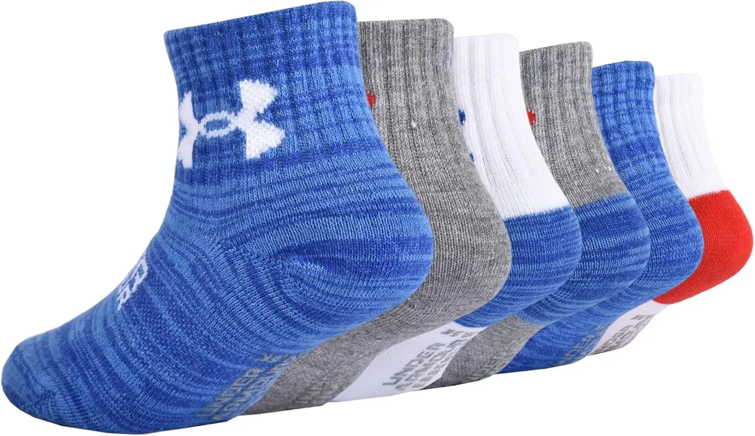 Under Armour Baby Boys' Multi Pack Printed Quarter Sock