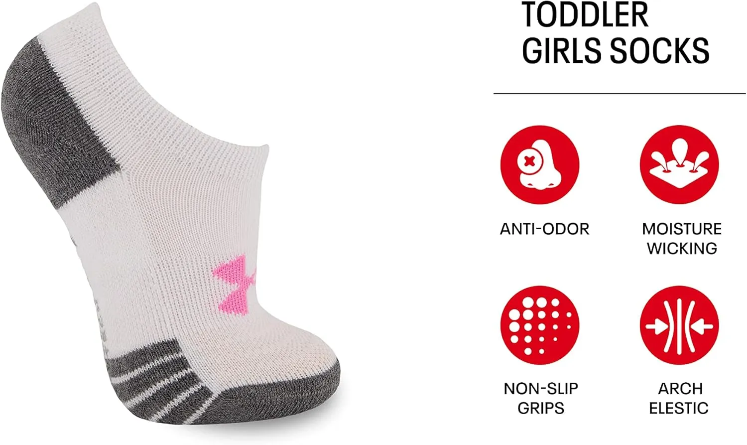 Under Armour Baby Girls' Low Cut Sock