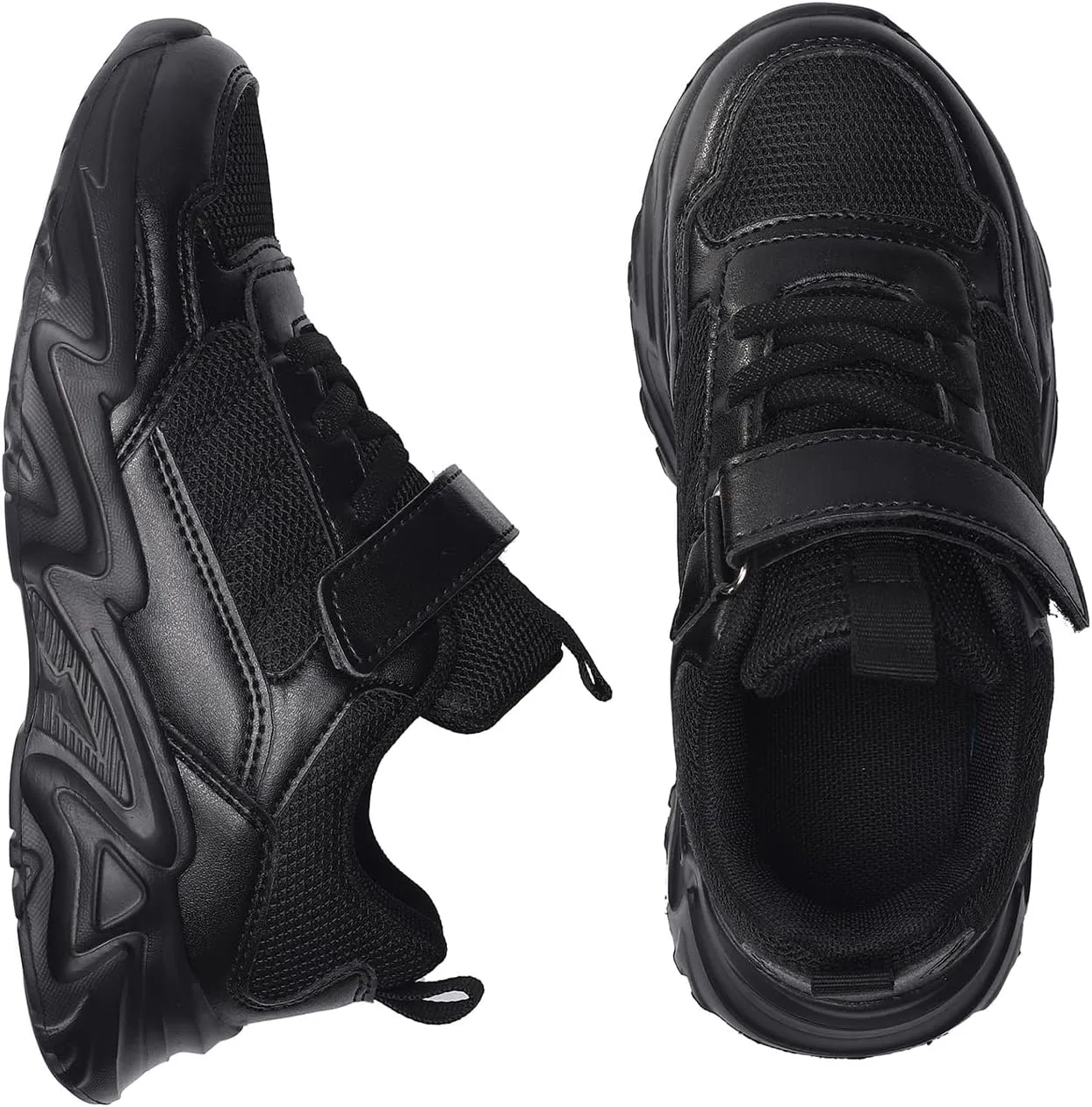 Unisex-Child White Tennis Shoes Breathable Sneakers for Boys Girls Lightweight Running Shoes Kids Toddler/Little Kid/Big Kid Gym Footwear