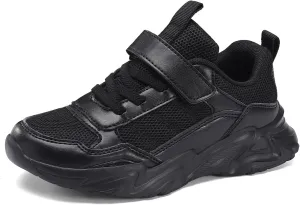Unisex-Child White Tennis Shoes Breathable Sneakers for Boys Girls Lightweight Running Shoes Kids Toddler/Little Kid/Big Kid Gym Footwear
