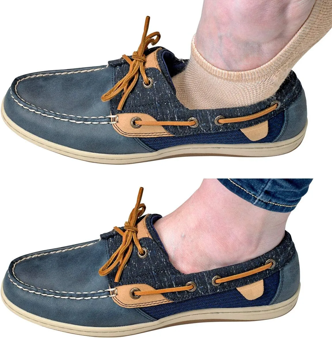 Unisex Invisible No Show Socks Moisture Wicking & Odor Eliminating