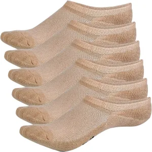 Unisex Invisible No Show Socks Moisture Wicking & Odor Eliminating