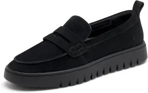 vodvob Women's Suede Leather Slip-On Loafers Casual Flats Comfortable & Lightweight Driving Penny Loafer Work Shoes