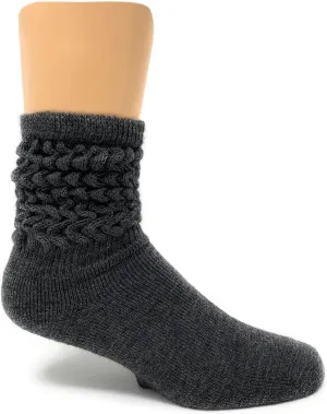 WARRIOR ALPACA SOCKS - Women's Scrunchy Slouch 100% Alpaca Wool Socks