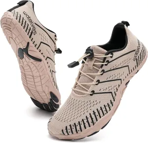 WateLves Barefoot Shoes Women Men Anti Slip Water Shoes Wide Toe Breathable Walking Shoes Minimalist Zero Drop Sneakers for Beach Travel Hiking