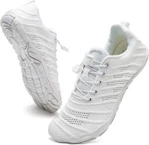 WateLves Barefoot Shoes Women Men Anti Slip Water Shoes Wide Toe Breathable Walking Shoes Minimalist Zero Drop Sneakers for Beach Travel Hiking