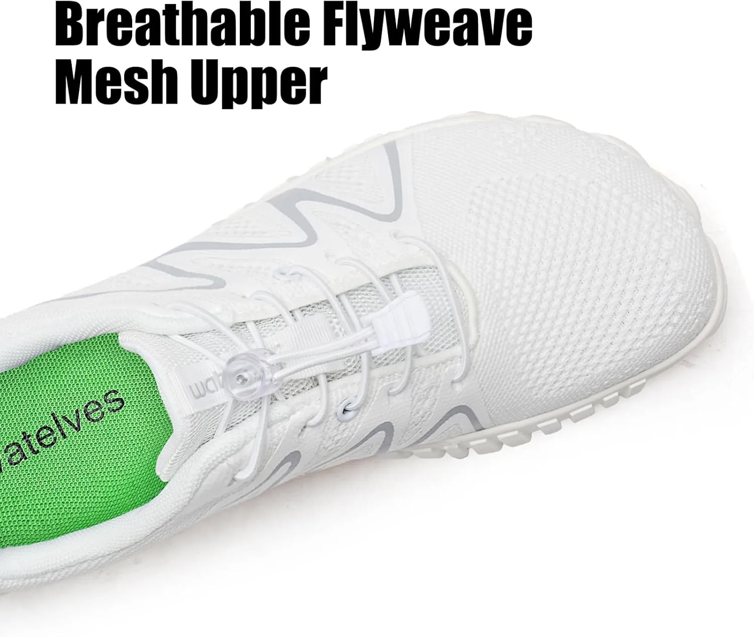 WateLves Barefoot Shoes Women Men Breathable Water Wide Toe Beach Walking Shoes Slip On Minimalist Travel Hiking Sneakers