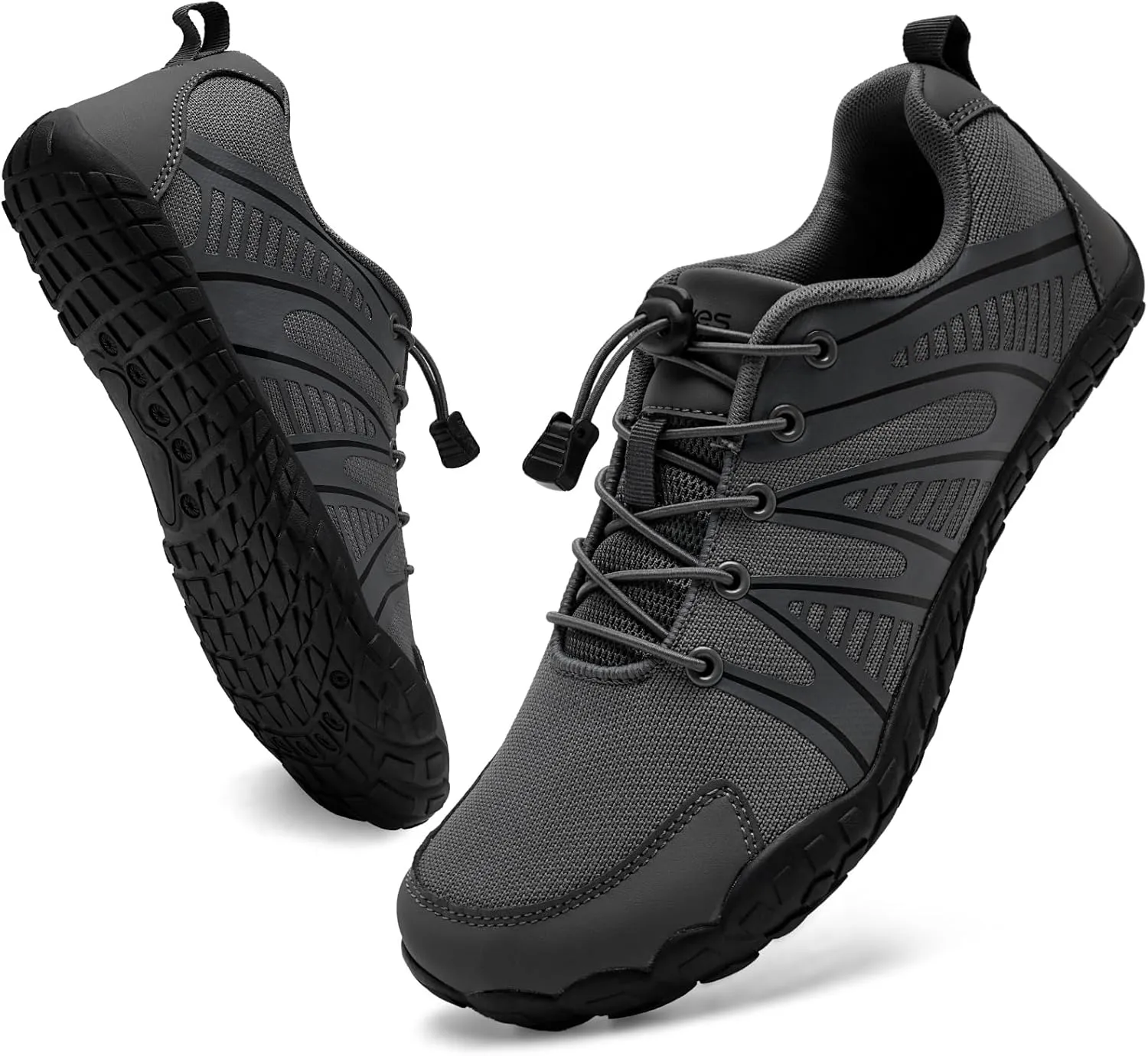 WateLves Barefoot Shoes Women Men Breathable Water Wide Toe Beach Walking Shoes Slip On Minimalist Travel Hiking Sneakers