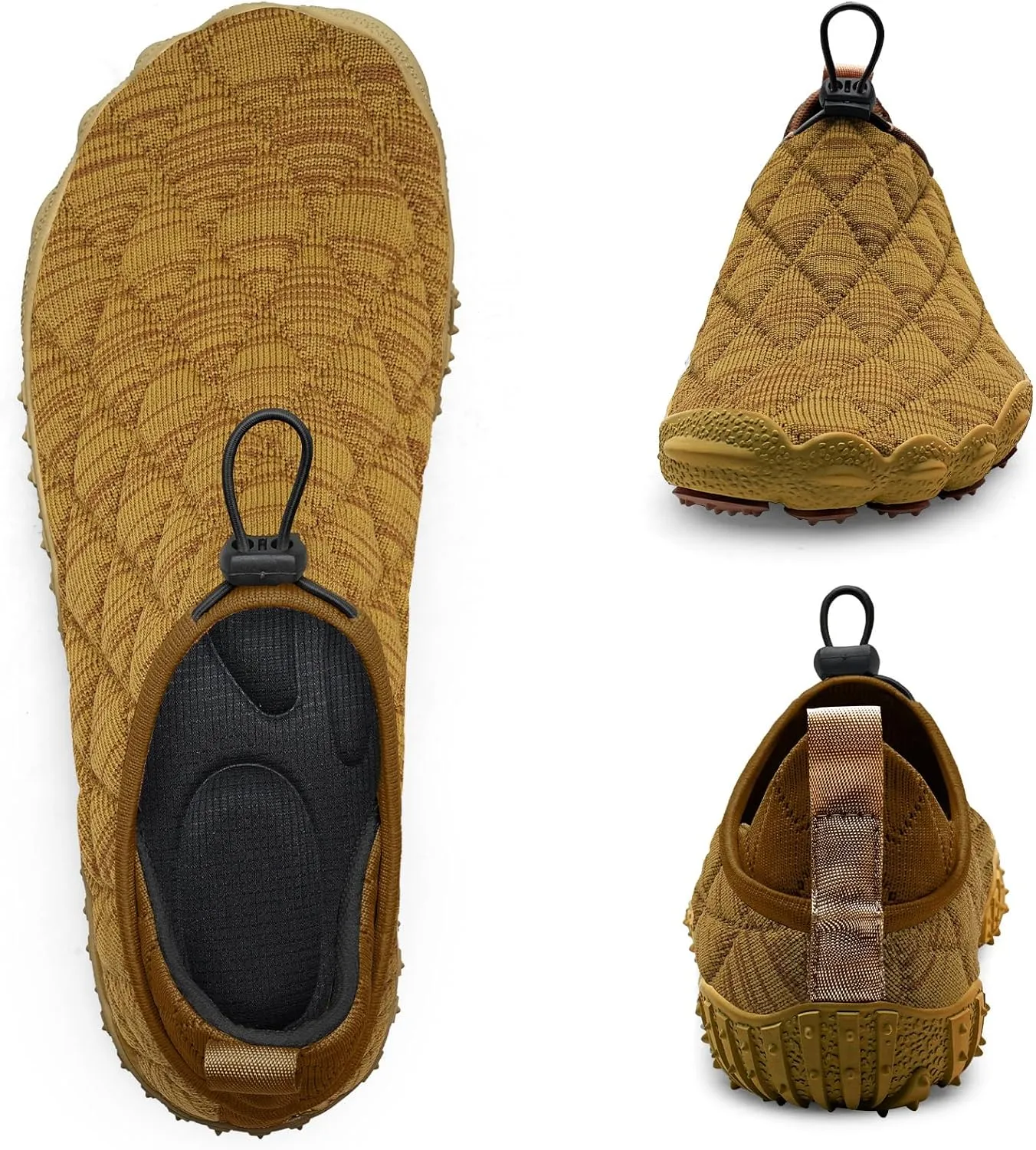 WateLves Barefoot Water Shoes Women Men Breathable Wide Toe Slip On Beach Walking Shoes Comfortable Travel Minimalist Zero Drop Sneakers
