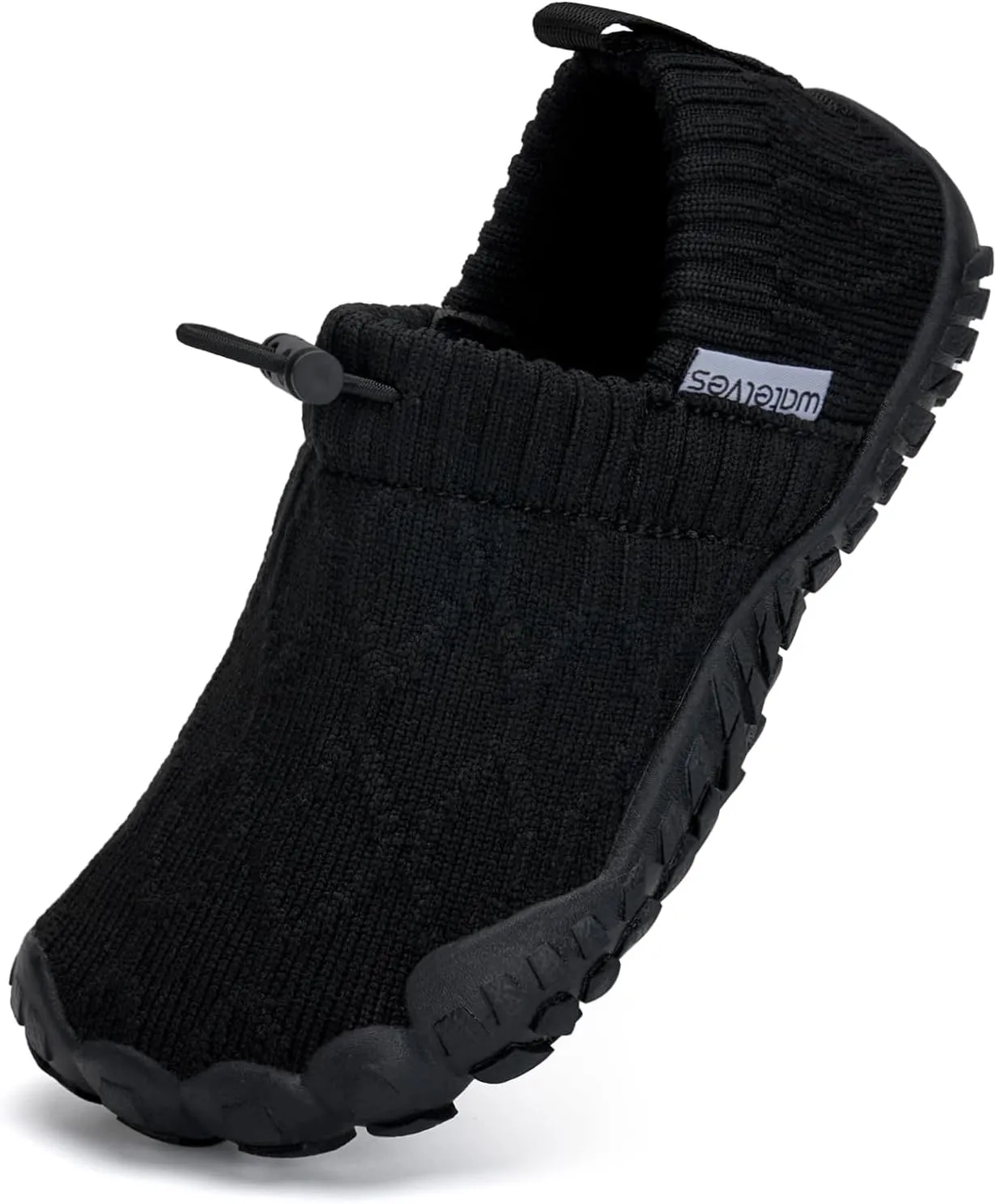 WateLves Kids Barefoot Water Shoes Boys Girls Breathable Wide Toe Slip On Beach Walking Shoes Toddler Swim Shoes Little Big Kid Minimalist Sneakers