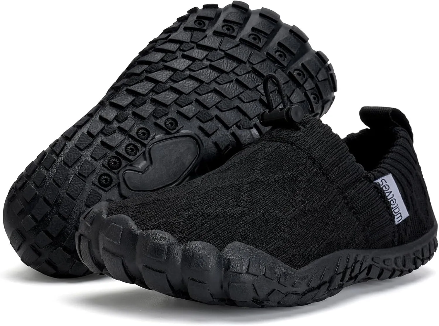 WateLves Kids Barefoot Water Shoes Boys Girls Breathable Wide Toe Slip On Beach Walking Shoes Toddler Swim Shoes Little Big Kid Minimalist Sneakers