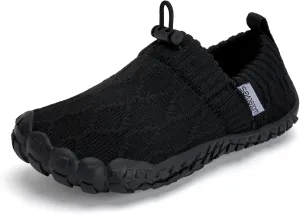 WateLves Kids Barefoot Water Shoes Boys Girls Breathable Wide Toe Slip On Beach Walking Shoes Toddler Swim Shoes Little Big Kid Minimalist Sneakers