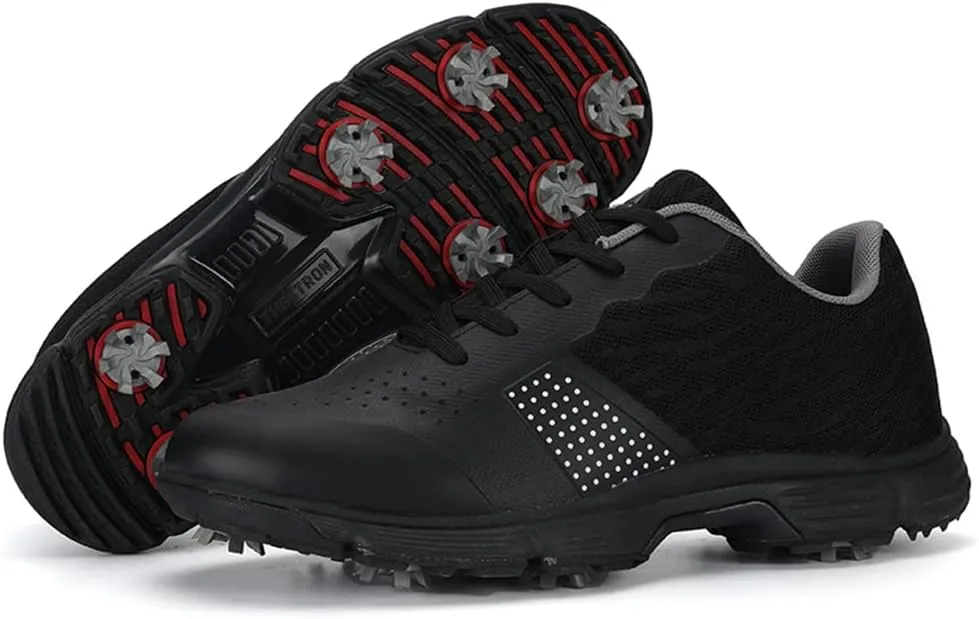 Waterproof Professional Golf Shoes Men Spikes Golf Sneakers Male Outdoor Anti Slip Walking Footwears