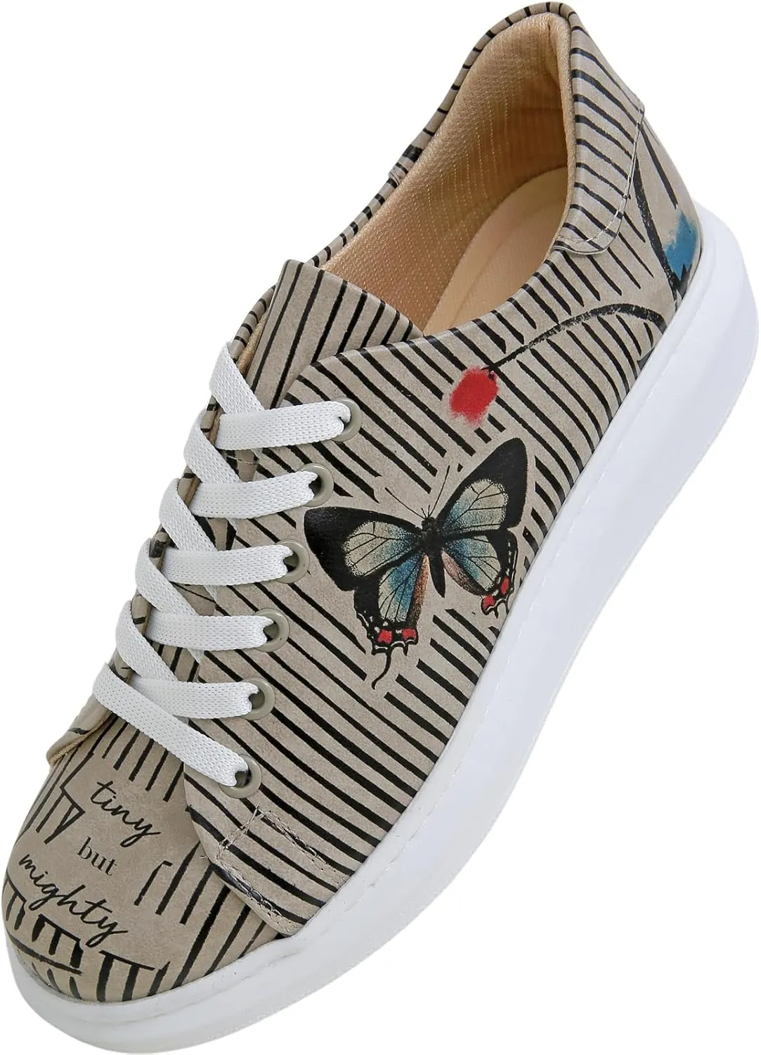 Wedge Platform Sneakers for Women - Handmade Vegan Leather, Unique Chunky Sneakers