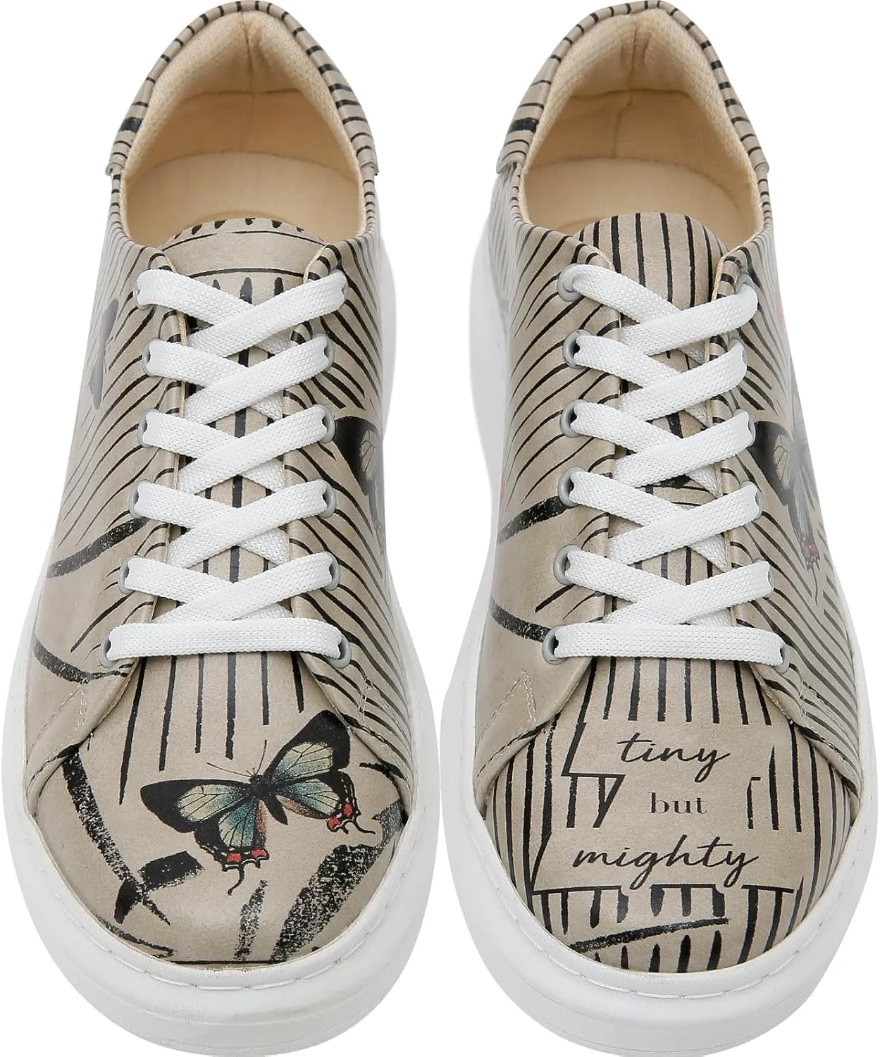 Wedge Platform Sneakers for Women - Handmade Vegan Leather, Unique Chunky Sneakers