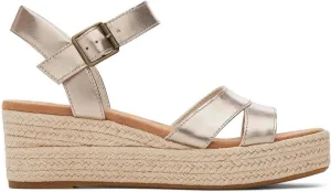 Wedge Sandals for Women Wedge Shoes Platform Sandals Dressy Strappy Comfortable Open Toe Ankle Summer Sandals-Silvery