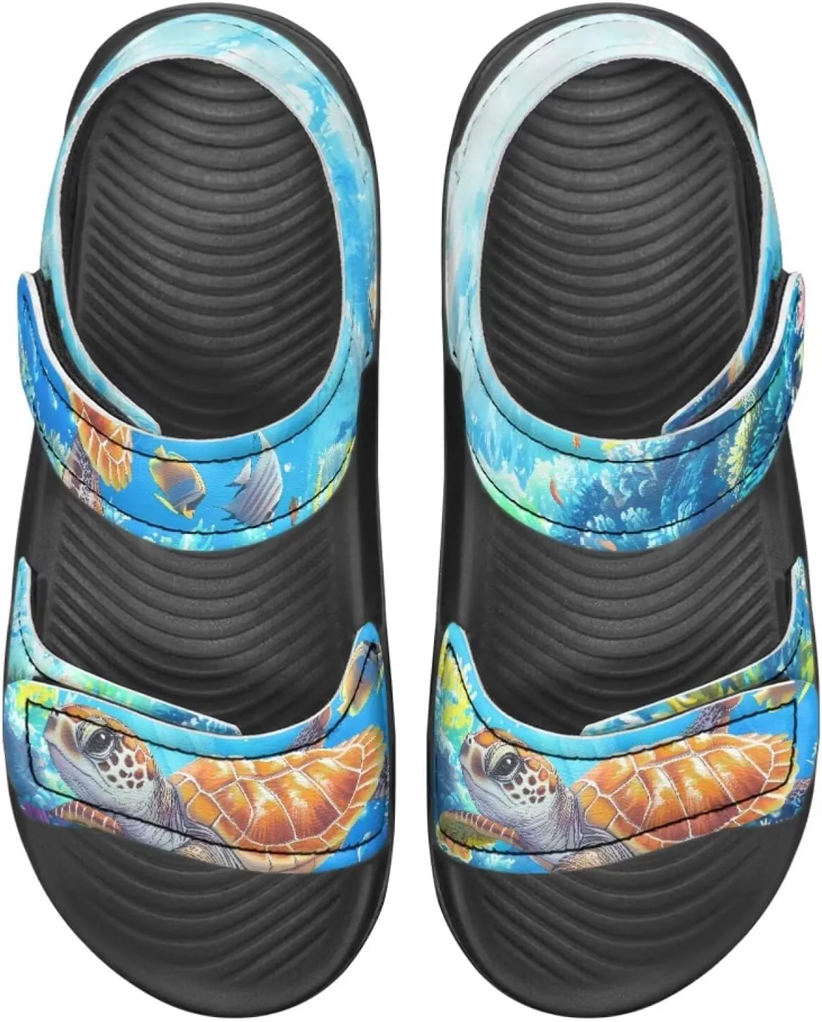 Whale Axolotl Sandals Cartoon Kids Summer Beach Water Shoes Toddler Boys Girls Sport Athletic Outdoor Sandals Adjustable