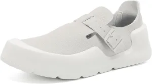 Wide Toe Box Shoes Women Clogs with Adjustable Buckle, Low-Top Platform Closed Toe Mules, Slip On Potato Loafers Shoes Sneakers Outdoor, Casual Armadillo Chef Sandals Arch Support