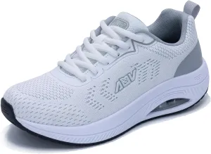 Women Walking Shoes with Arch Support, Casual Comfortable Pain Relief Sneakers for Plantar Fasciiti US 5.5-11