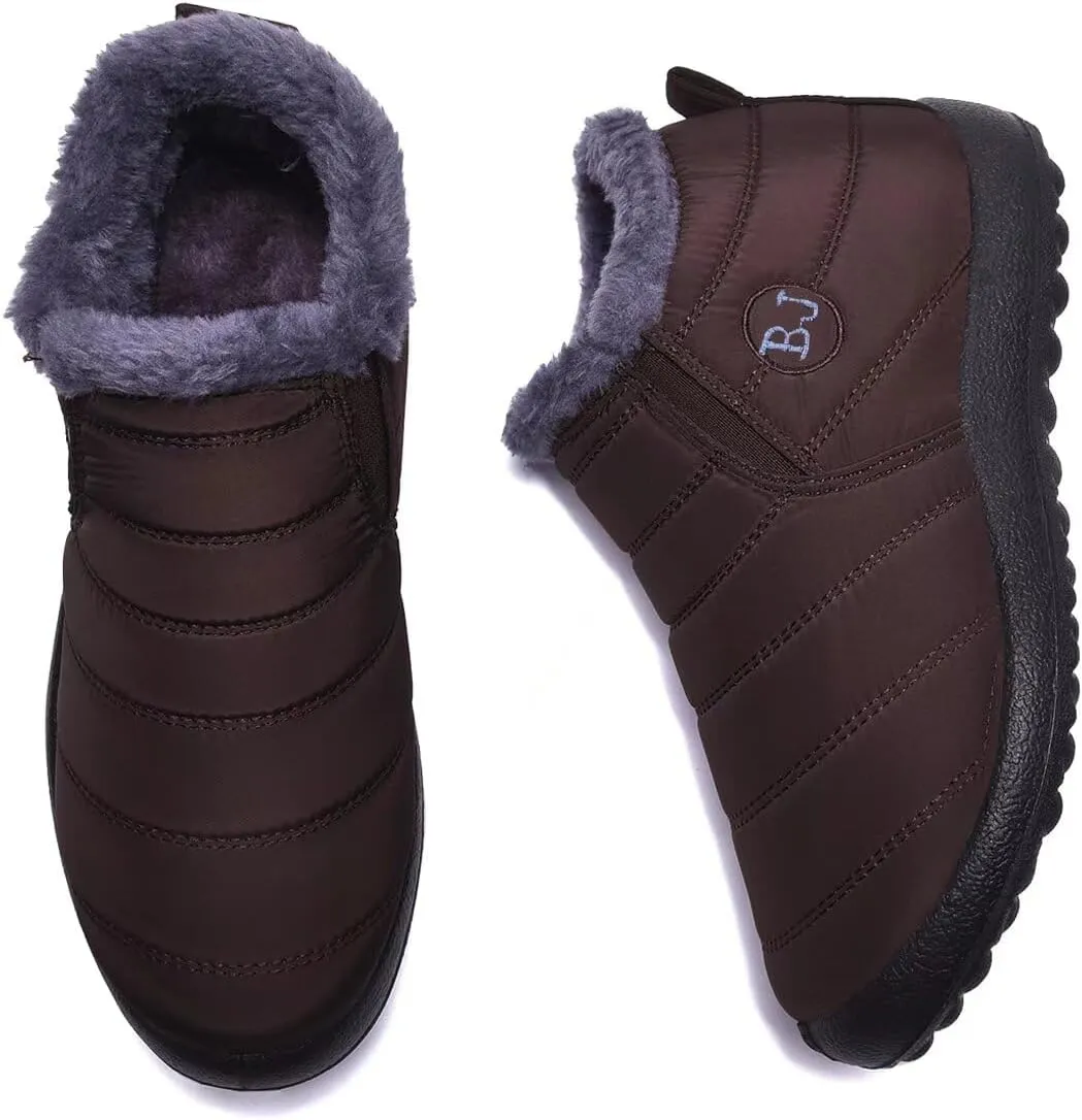 Women Winter Snow Boots Warm Ankle Boots Anti-Slip Waterproof Winter Shoes Slip On Booties Sneakers