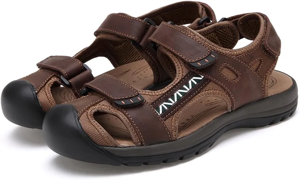 Womens Athletic Beach Hiking Closed Toe Sandals