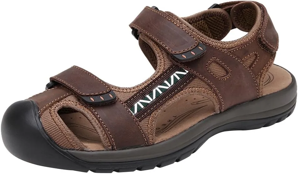 Womens Athletic Beach Hiking Closed Toe Sandals