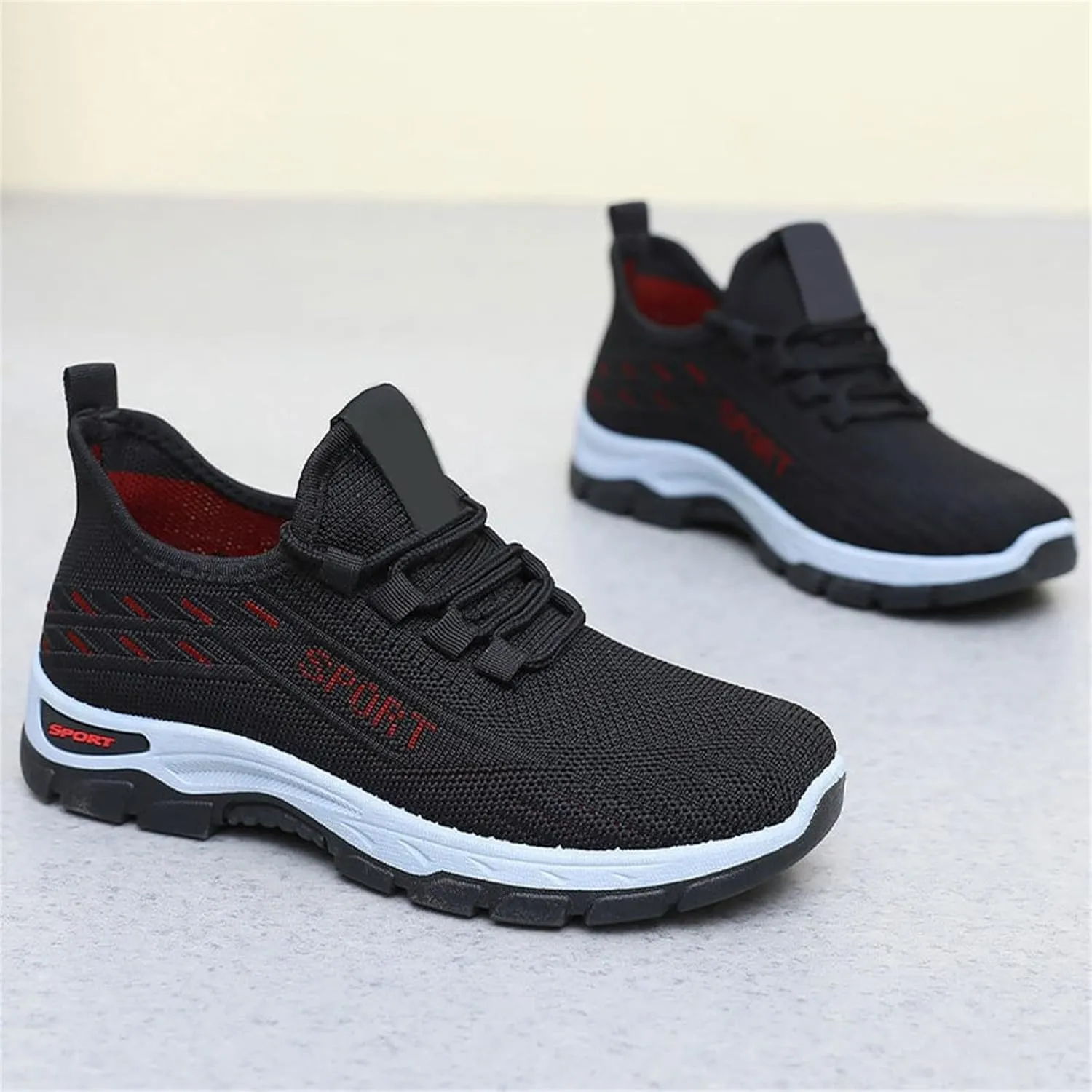 Women's Casual Orthopedic Sneakers Lightweight Breathable Mesh Walking Shoes Summer Comfortable Soft Sole Slip On Sneakers Athletic Workout Sports Tennis Shoes with Arch Support