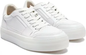 Women's Casual Sneakers,Leather Platform Sneakers for Women Fashion