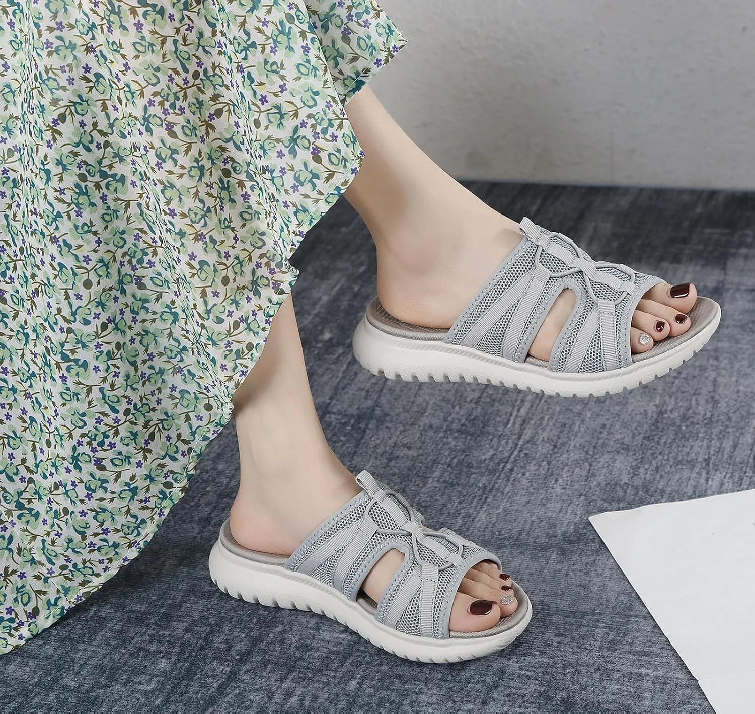 Womens Comfort Sport Walking Sandals LightWeight Outdoor Hiking Sandals Summer Fashion Beach Shoes Slippers