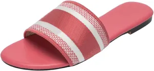 Women'S Embroidered Band Sandals Open Toe Flat Sandals Summer Shoes