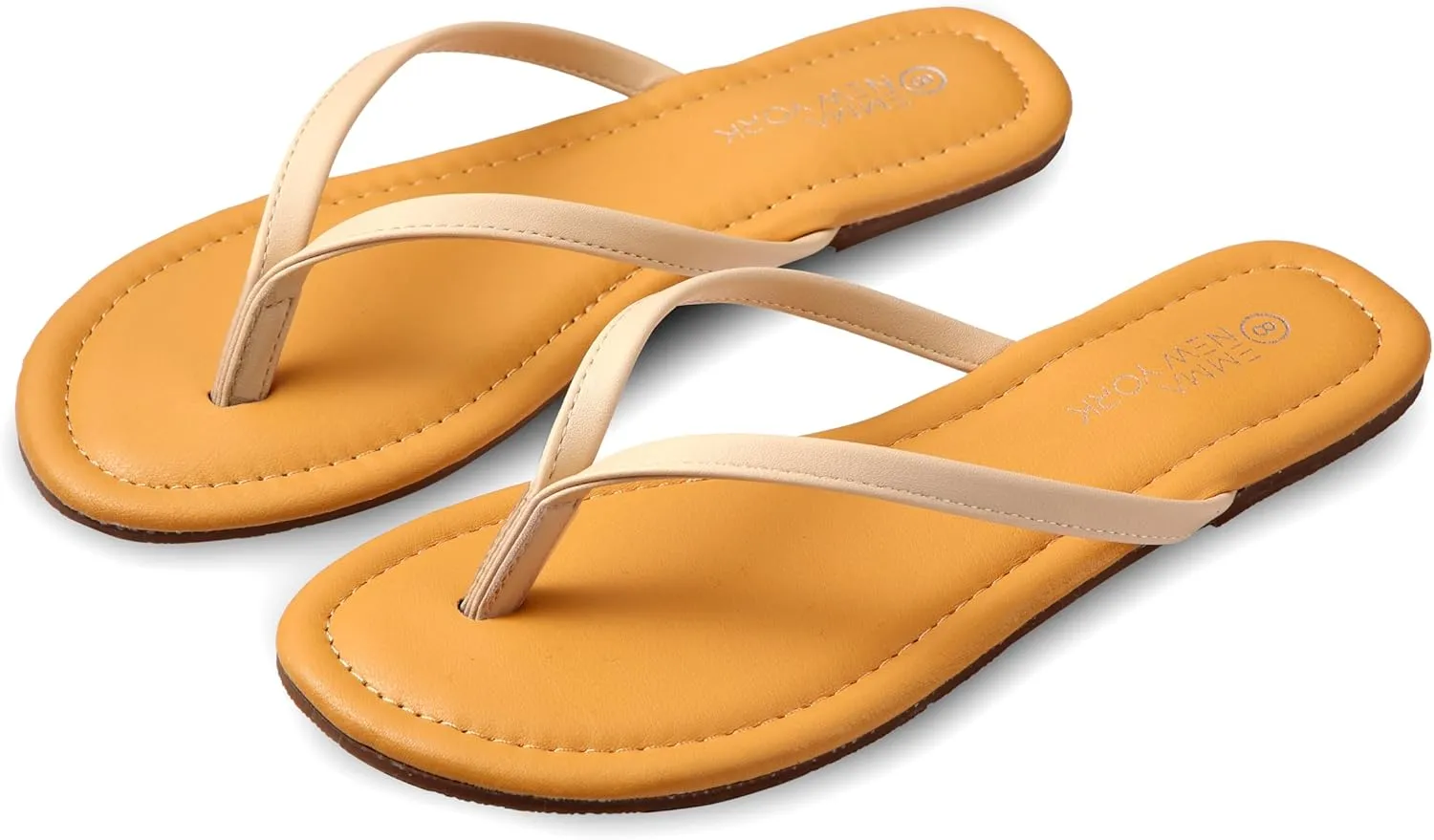 Womens Flip Flops Lightweight Comfortable Summer Essentials Sandals For Women Beach Vacation Casual Walking Cushion Sandals Comfortable Thong Flat Slip On Flip flops