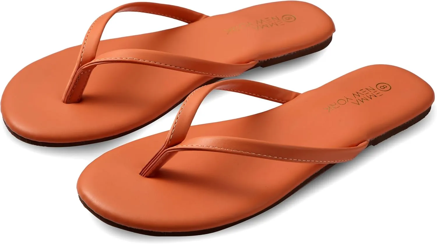 Womens Flip Flops Lightweight Comfortable Summer Essentials Sandals For Women Beach Vacation Casual Walking Cushion Sandals Comfortable Thong Flat Slip On Flip flops
