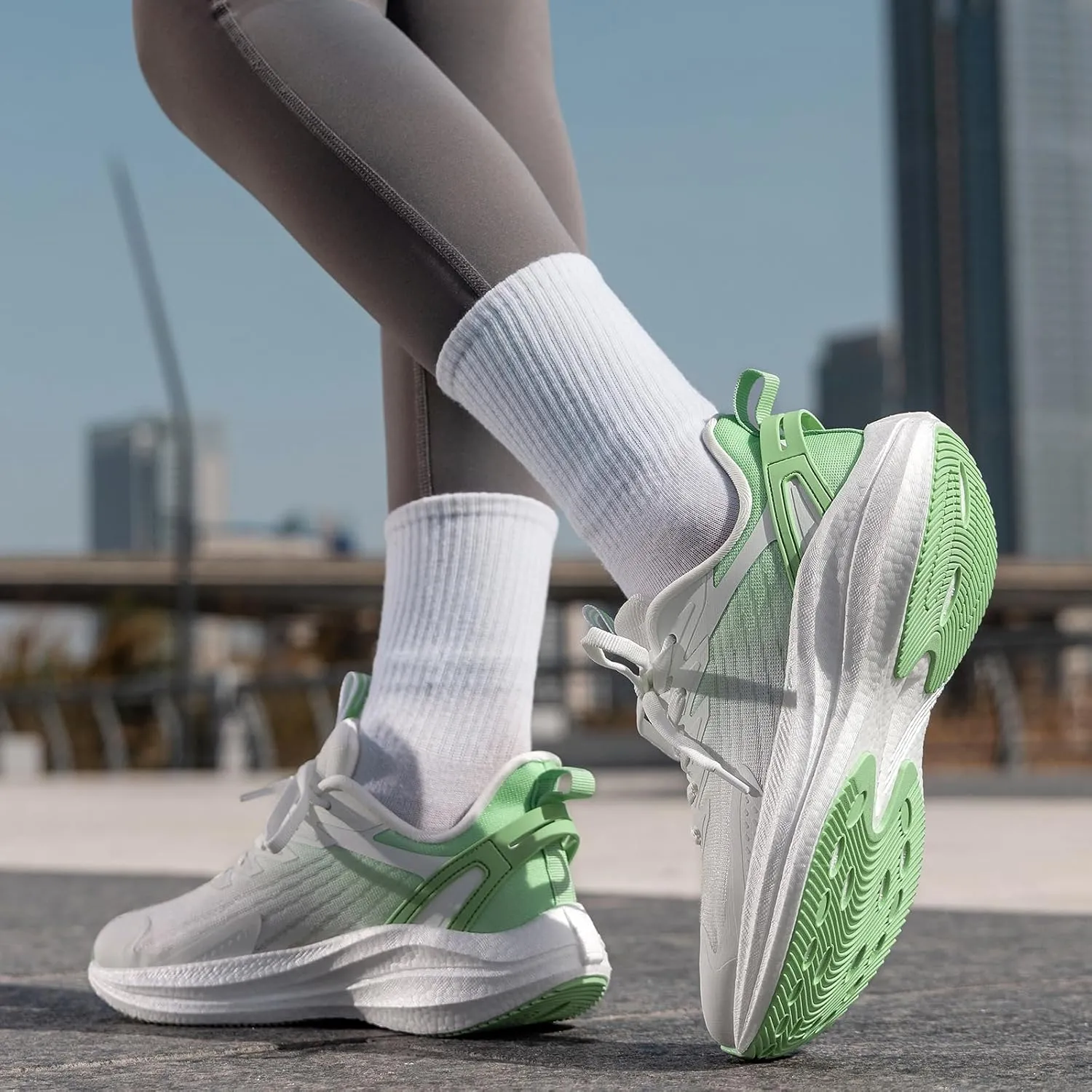 Women's Lightweight Running Shoes - Breathable Athletic Sneakers for Workout, Gym & Daily Walking, Comfortable Cushioned Midsole with Non-Slip Design