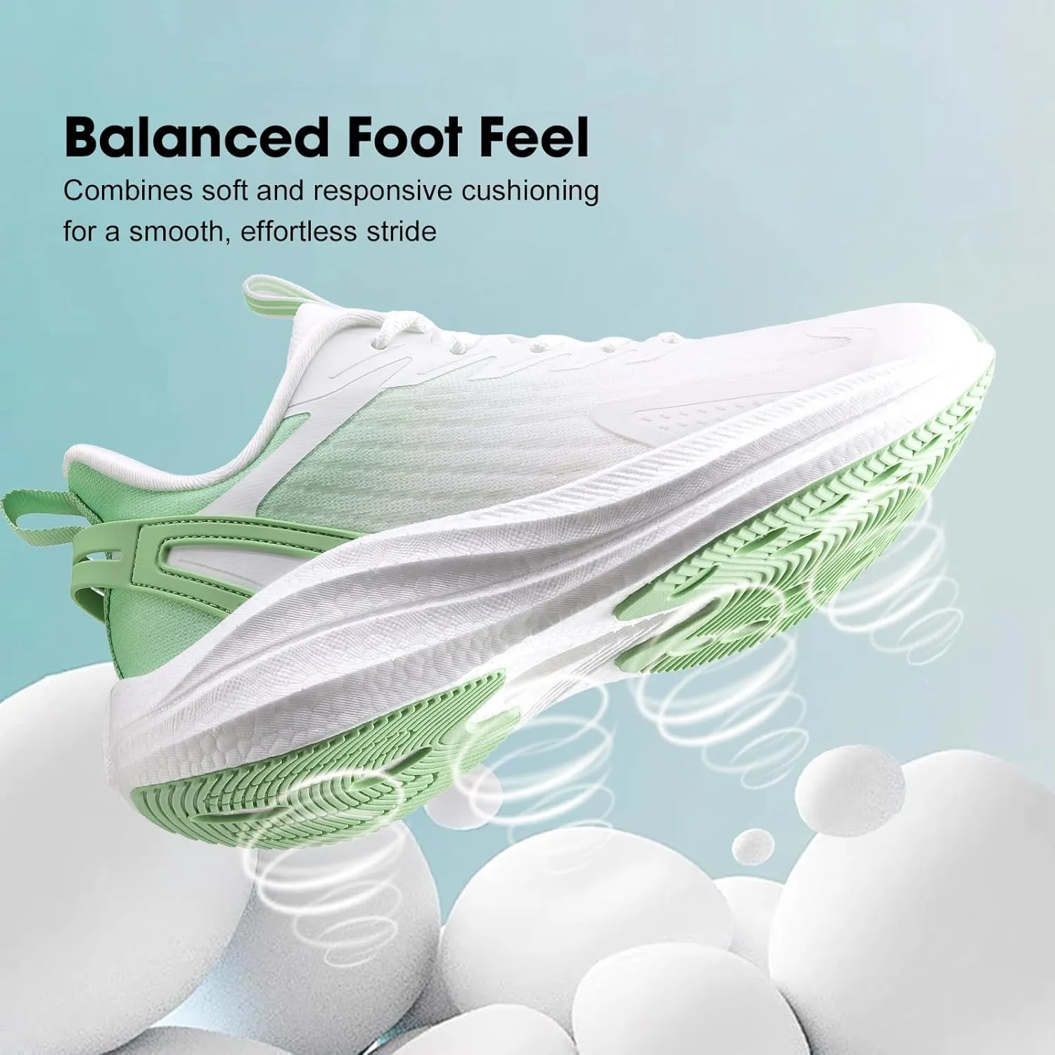 Women's Lightweight Running Shoes - Breathable Athletic Sneakers for Workout, Gym & Daily Walking, Comfortable Cushioned Midsole with Non-Slip Design