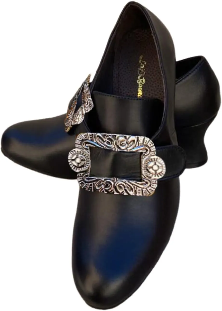 Women's Medieval High Block Heels Loafers Fashion Slip On Shoes School Uniform Halloween Wedding Party Prom Cosplay