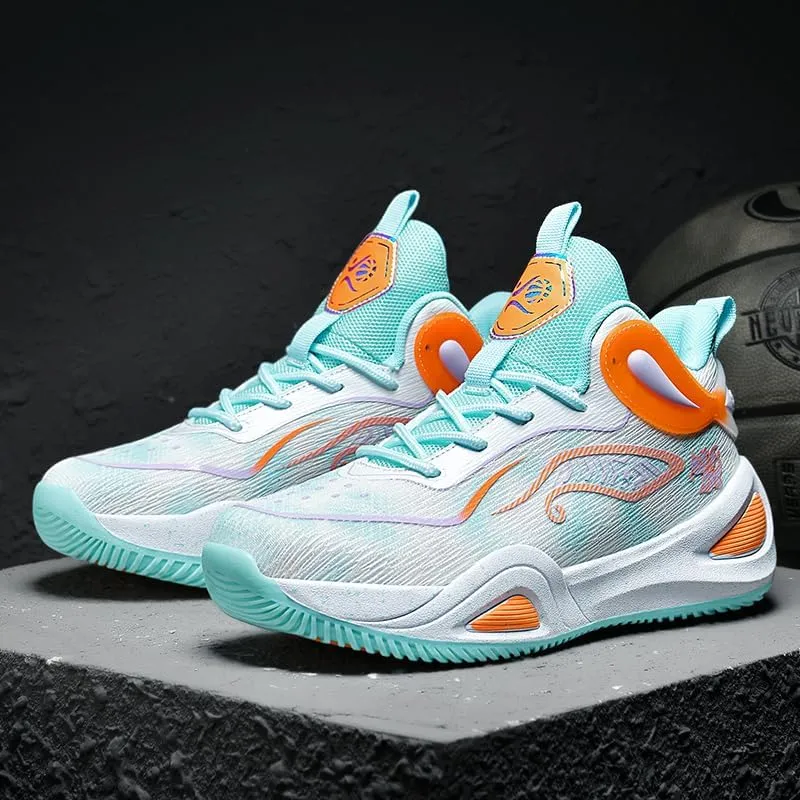 Womens Mens Basketball Shoes Breathable Lightweight Fashion Athletic Sneakers Unisex Non Slip Outdoor Sport Volleyball Shoe