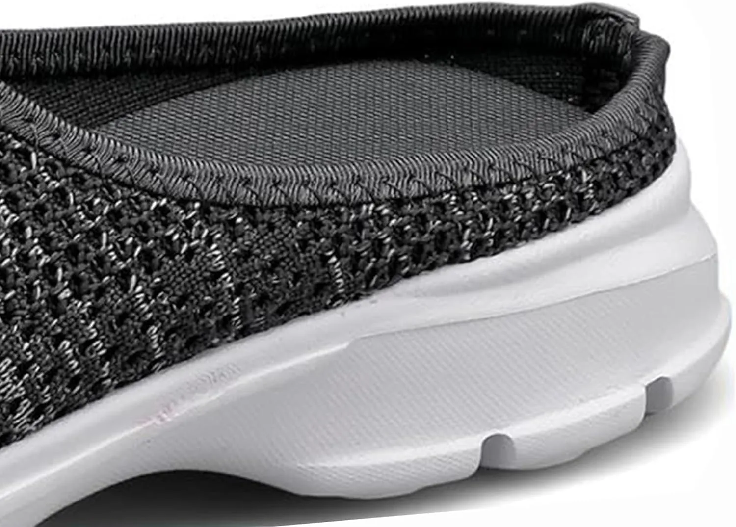 Women's Mules & Clogs Breathable Mesh Slippers 2025 Backless Walking Sneakers Comfortable Closed Toe Slides Non-Slip Hiking Shoes