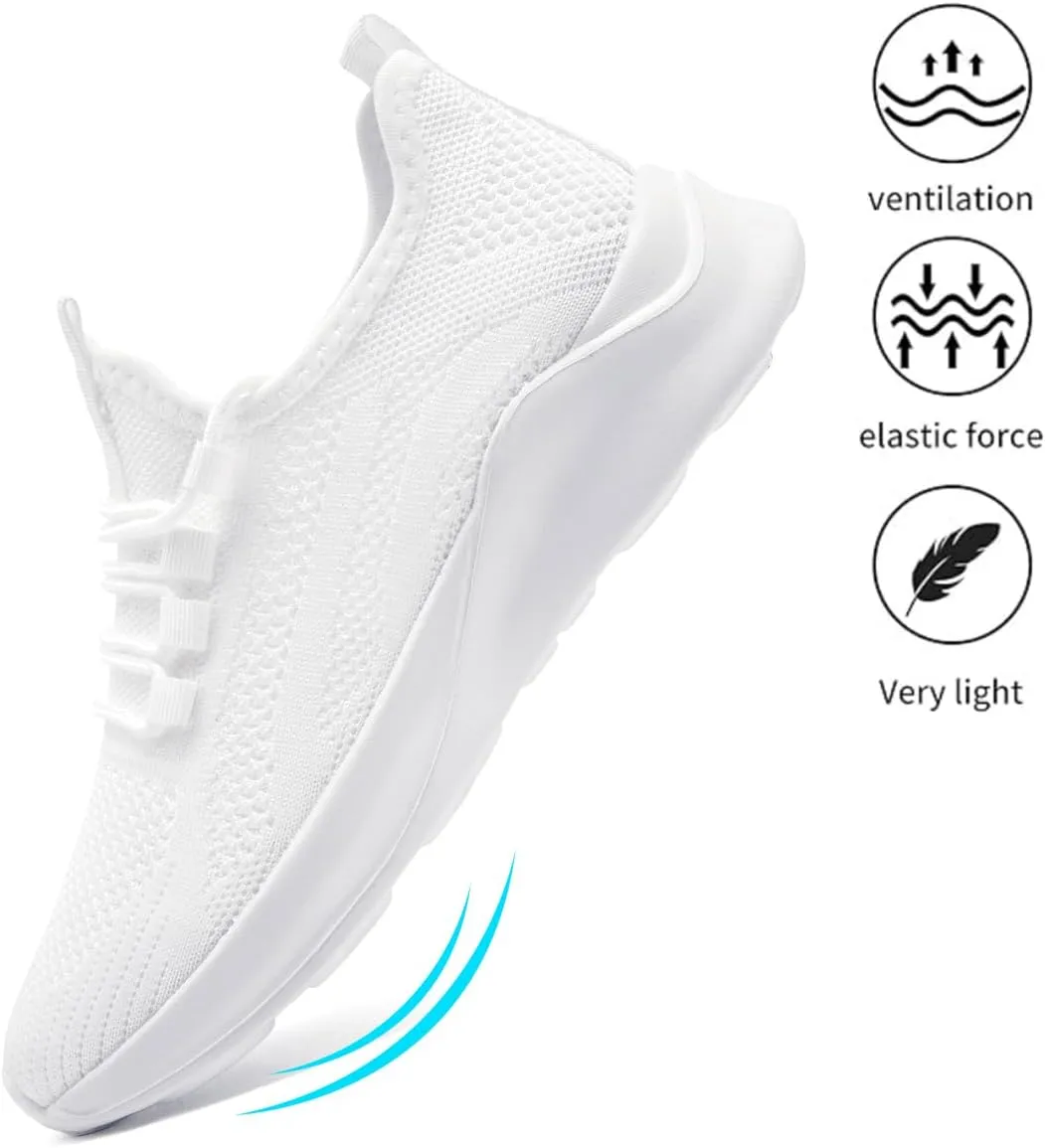 Womens Running Shoes Lightweight Comfortable Walking Fashion Gym Sneakers Non Slip Workout Tennis Shoes