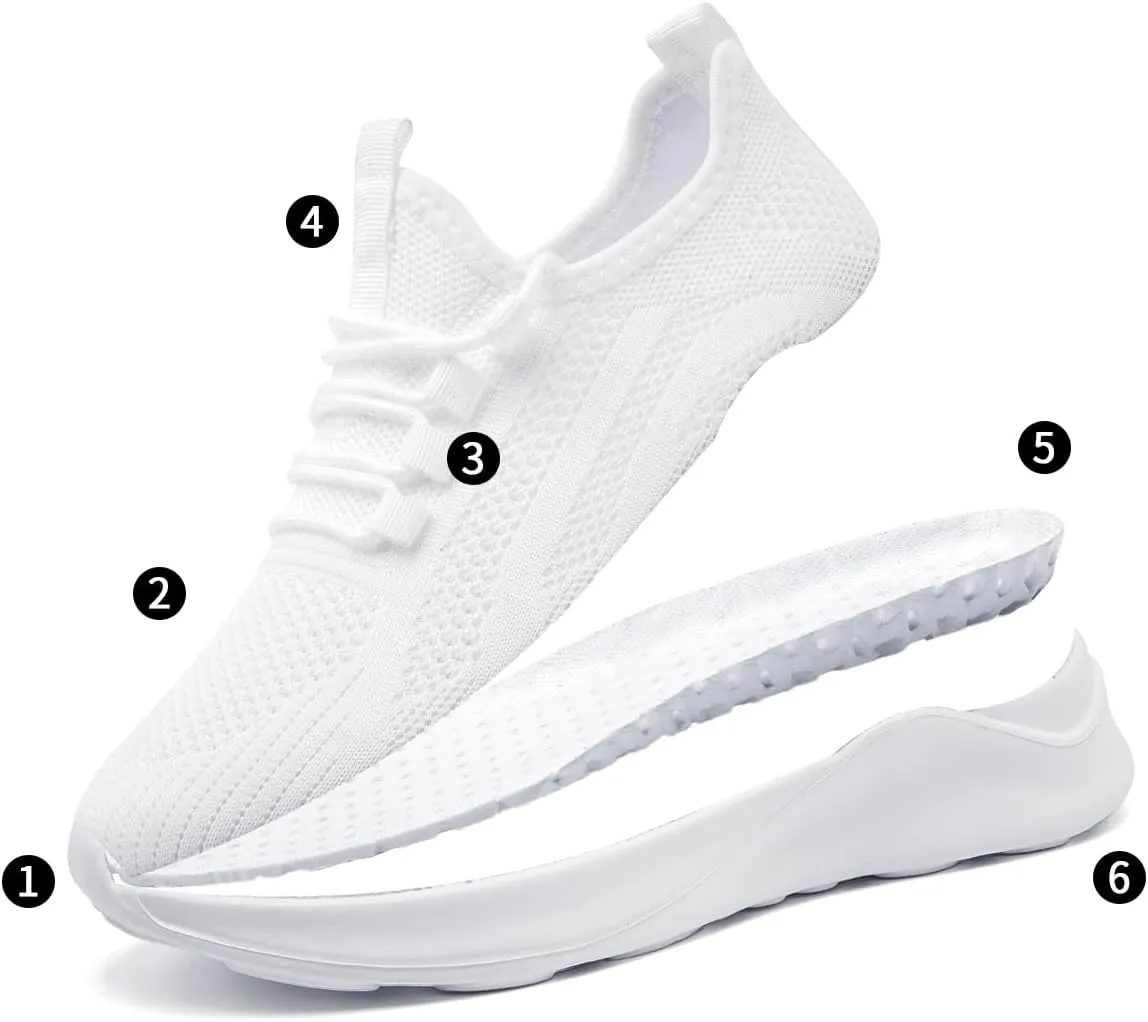 Womens Running Shoes Lightweight Comfortable Walking Fashion Gym Sneakers Non Slip Workout Tennis Shoes