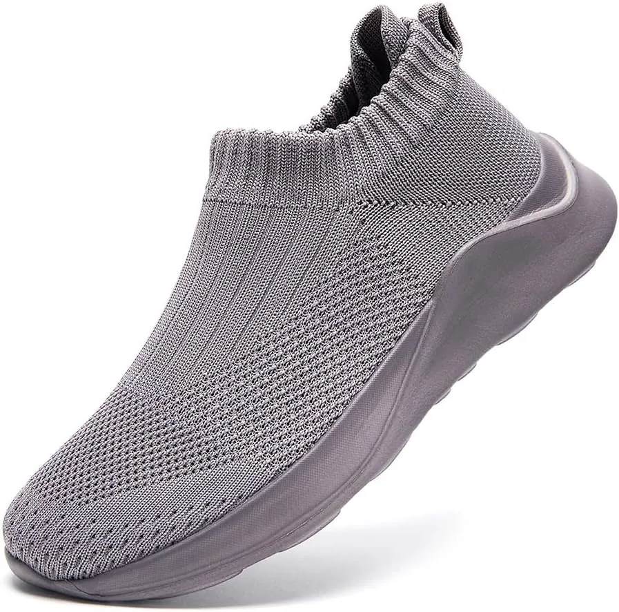Womens Slip On Running Tennis Walking Shoes Women’s Fashion Sneakers Hiking Work Nurse Gym Casual Athletic Comfortable Shoes for Women Travel Fitness Mesh Lightweight