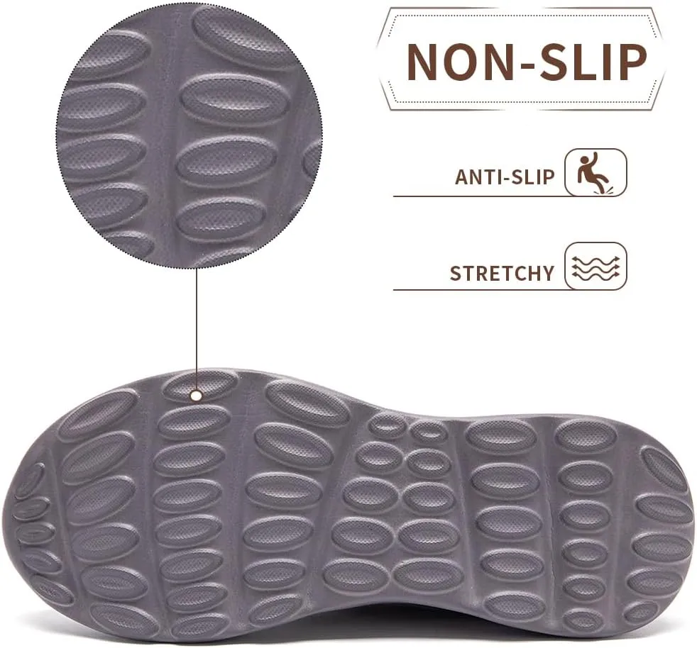 Womens Slip On Running Tennis Walking Shoes Women’s Fashion Sneakers Hiking Work Nurse Gym Casual Athletic Comfortable Shoes for Women Travel Fitness Mesh Lightweight