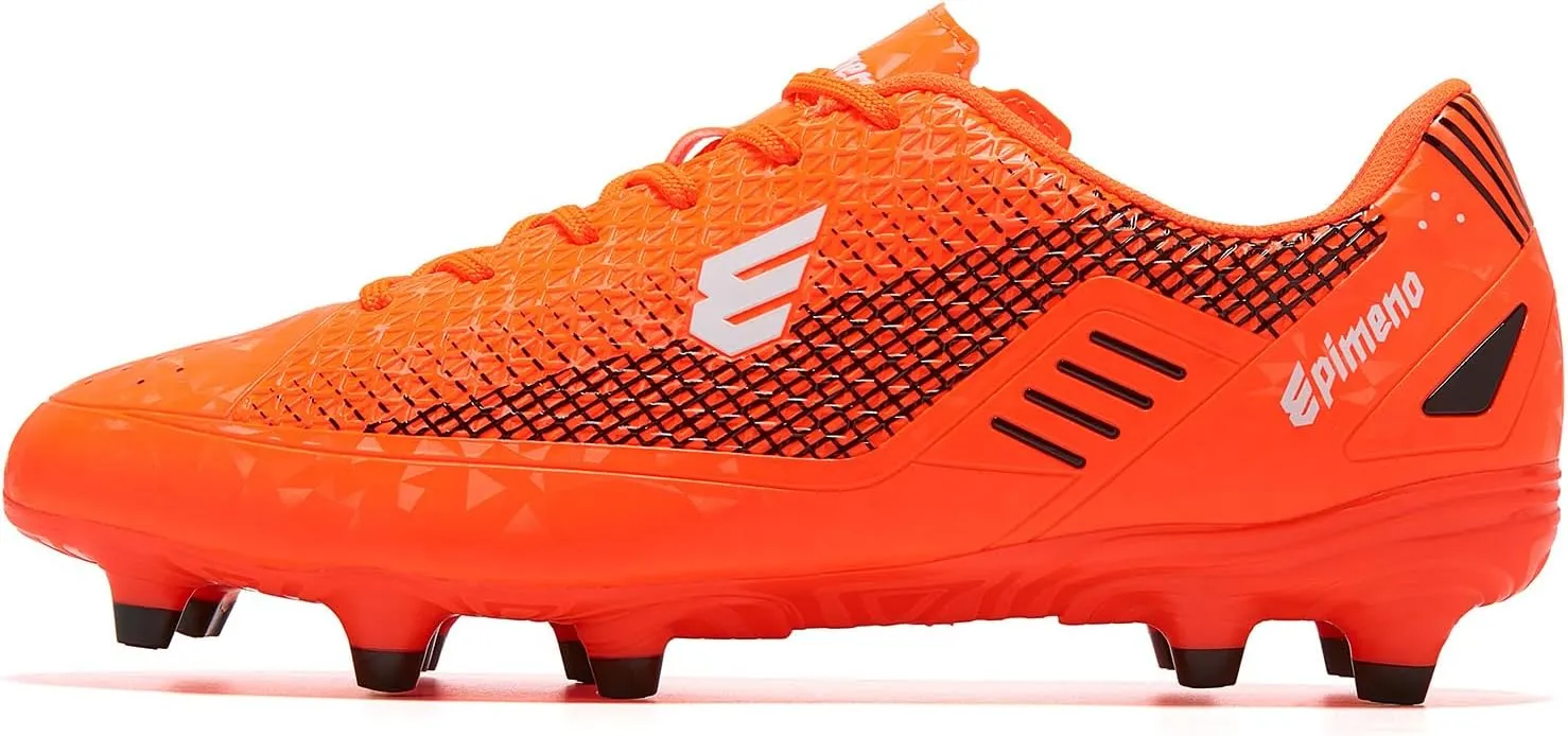 Women's Soccer Cleats for Men Lightweight Outdoor Rugby Football Shoes with Enhanced Grip and Comfort
